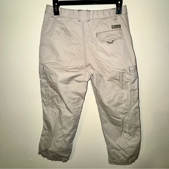 Vintage Columbia Women's Cargo Hiking Capris Gorpcore - Picture 4 of 8